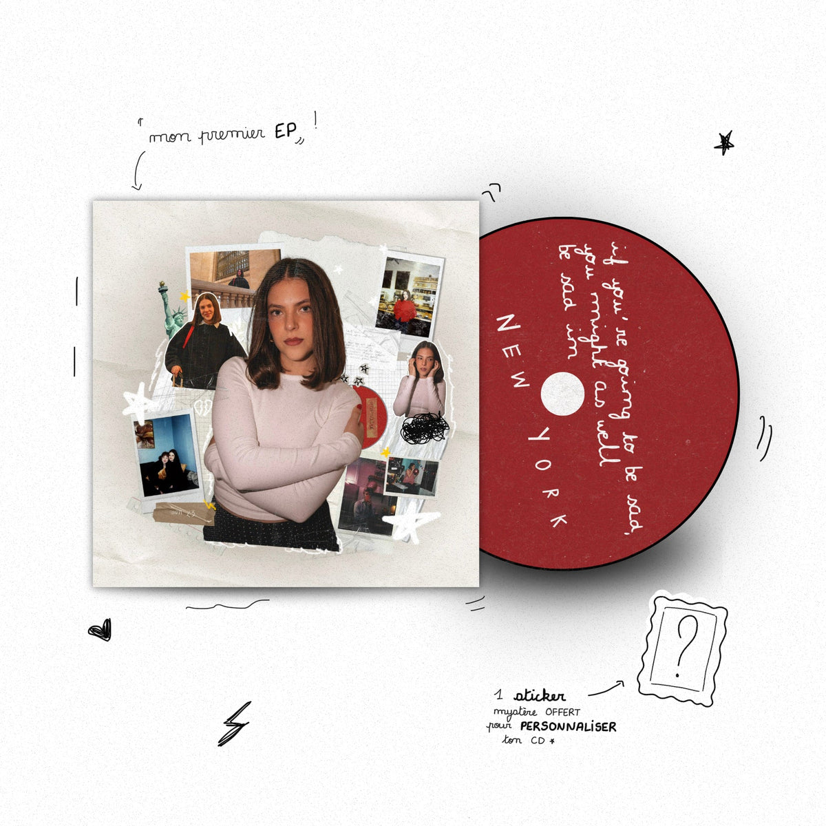 CD if you're going to be sad, you might as well be sad in New York