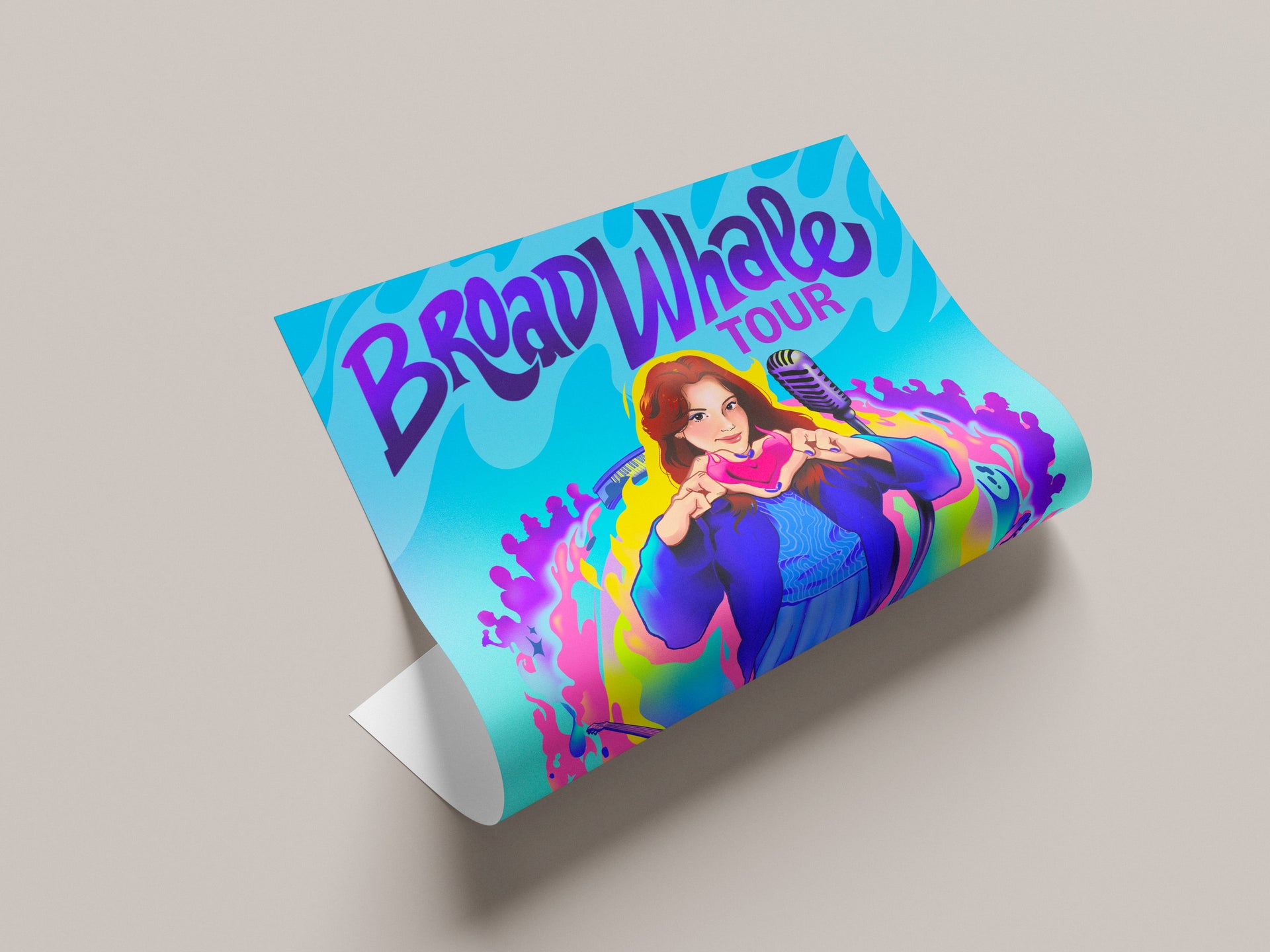 Affiche Broadwhale Tour offerte