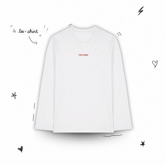 Tee-shirt « mon cœur » — Coralie Fischer