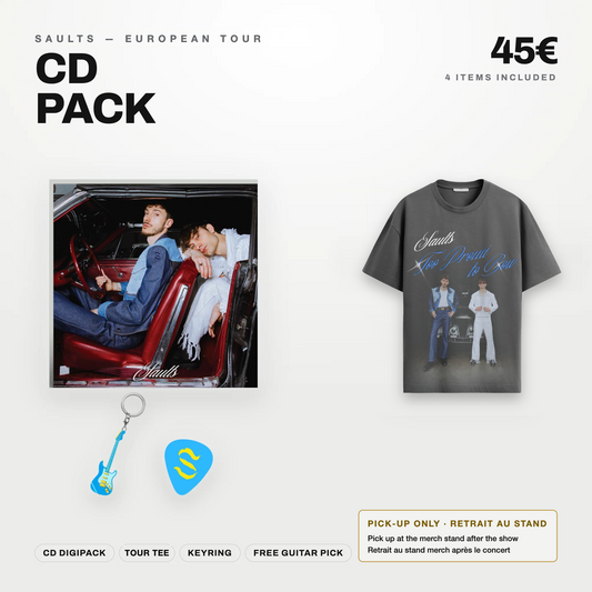 CD Pack Tour Saults — retrait au stand merch