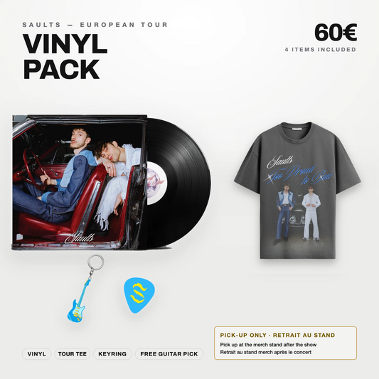 Pack Vinyle Tour Saults — retrait au stand merch