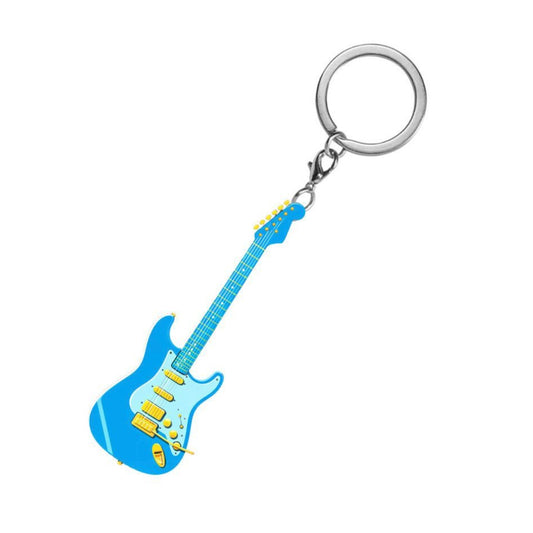 Saults Guitar Keychain